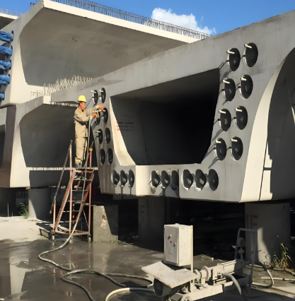 麻山压浆料施工流程及注意事项